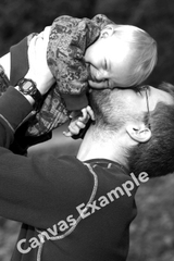 Your own photo onto canvas!